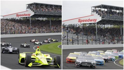 IndyCar y NASCAR, unidas para carreras esta semana