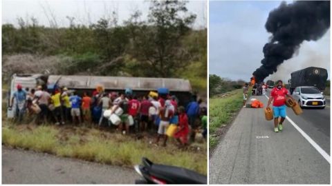 Suben a 13 los muertos por explosión de camión de gasolina en Colombia
