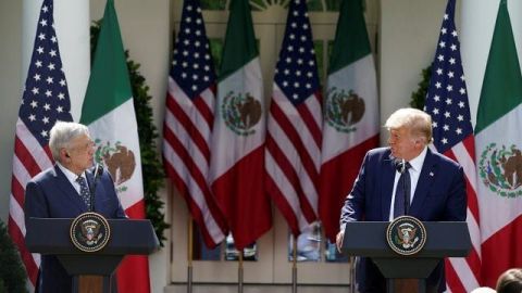 AMLO agradece a Trump por tratar a México como nación libre