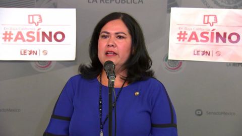 Expulsan a senadora Alejandra León Gastélum de Morena