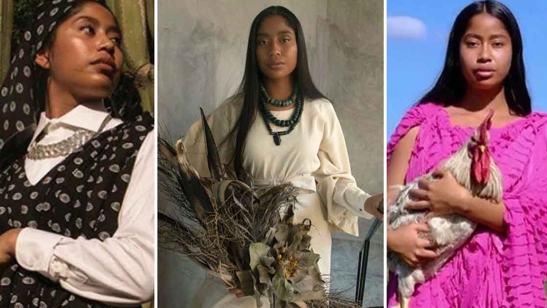 Karen Vega, primera modelo de Oaxaca en la portada de Vogue