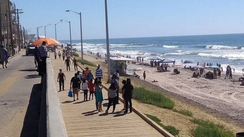 Seguirán playas cerradas en Tijuana