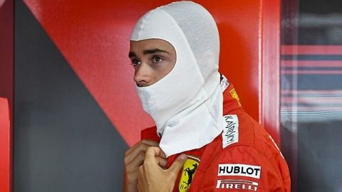 Leclerc: "La culpa es mía, él (Vettel) no cometió ningún error"