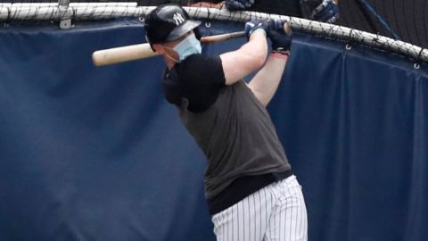 Yankees: Clint Frazier llevará mascarilla durante los juegos