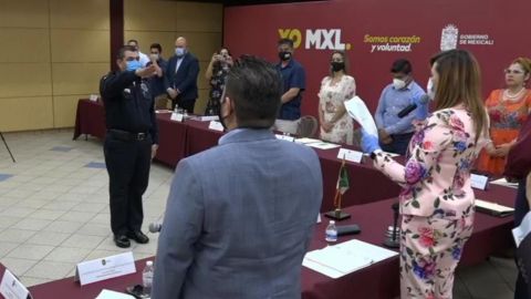 Relevo en la Policía Municipal de Mexicali