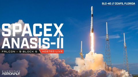 SpaceX envía al espacio el satélite ''Anasis 2'' de Corea del Sur