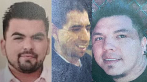Tres hombres desaparecidos