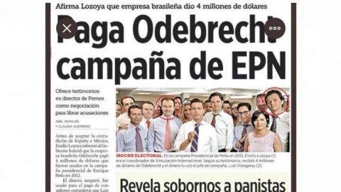 Campaña de EPN, financiada por Odebrecht: Lozoya
