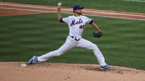 Céspedes, deGrom guían a Mets vs. Bravos