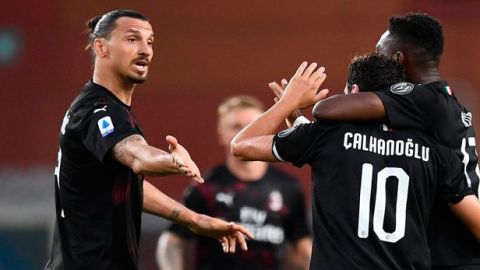 Ibrahimovic y Calhanoglu blindan la sexta posición del Milan