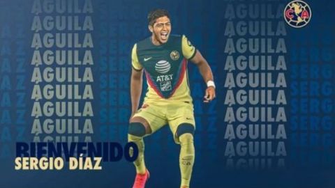 América: Contratan a Sergio Díaz, procedente del Real Madrid