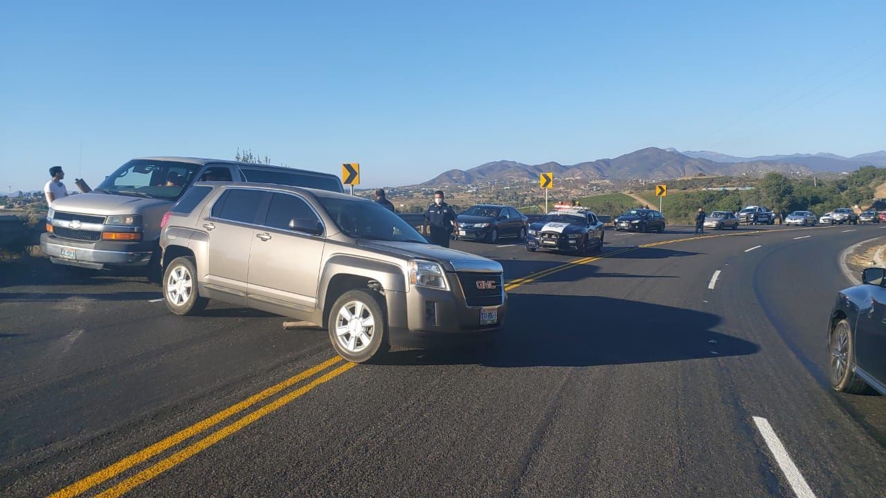 Fuerte accidente en San Antonio de las Minas