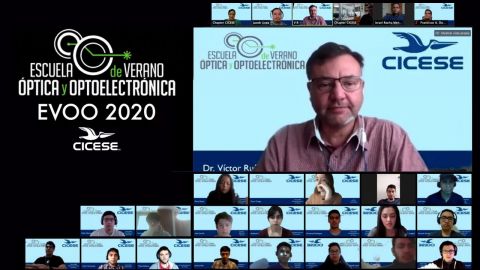 Inicia primera escuela virtual en Óptica y Optoelectrónica de Cicese