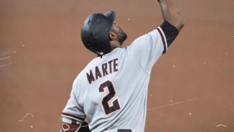 Tablazo de Marte eleva a D-backs sobre Padres