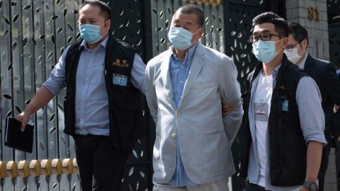 Detenido en Hong Kong el magnate de los medios Jimmy Lai por ''conspiración''