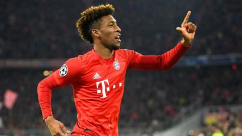 Coman vuelve a entrenar con el Bayern; podría jugar ante el Barcelona