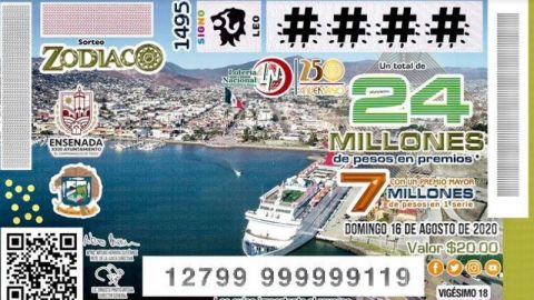“Cachitos” de la Lotería Nacional tendrán imagen de Ensenada