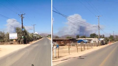 Incendio forestal arrasa con hectáreas en San José de la Zorra