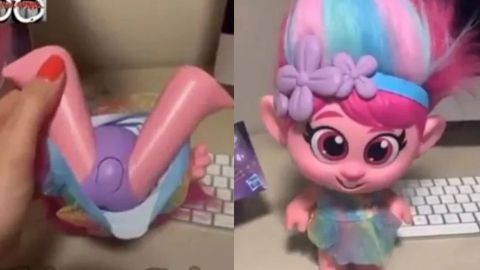 VIDEO: Retiran del mercado muñeca de ''Trolls'' por promover el abuso infantil