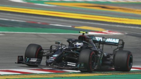 Bottas se lleva 1ra sesión para GP de España de la F1