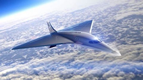 Lanzarán avión supersónico que reducirá 5 veces el tiempo de vuelo