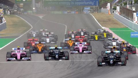 Hamilton, campeón del Gran Premio de España