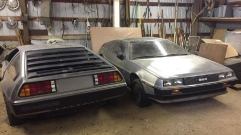 ¡De Volver al futuro! Encuentran dos DeLorean abandonados hace 40 años