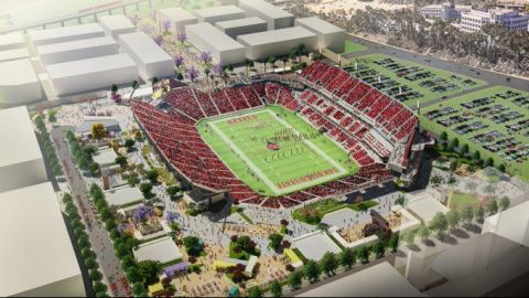 San Diego State tiene llaves del SDCCU Stadium, preparan construcción de estadio