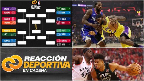 Reacción Deportiva en Cadena: VIDEO: Arrancan los playoffs de la NBA