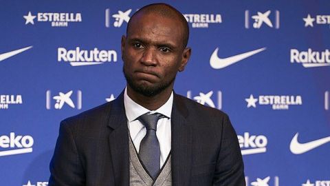 Éric Abidal, fuera de la directiva deportiva del Barcelona