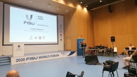 Se celebró el Foro Mundial FISU en modo no presencial