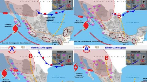 Huracán Genevieve podría pegar en zona sur de Ensenada