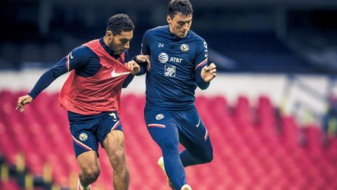 El América regresó y entrenó en el Estadio Azteca