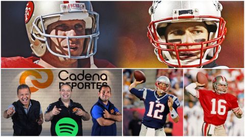 Cadena Deportes Podcast: Joe Montana vs Tom Brady, eterna discusión