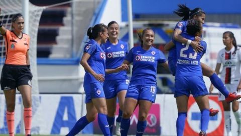 Cruz Azul Femenil logra su primer triunfo del torneo