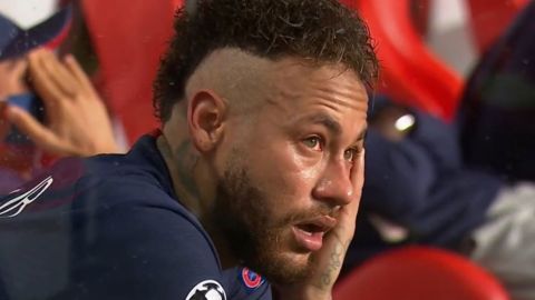 Las lágrimas de Neymar