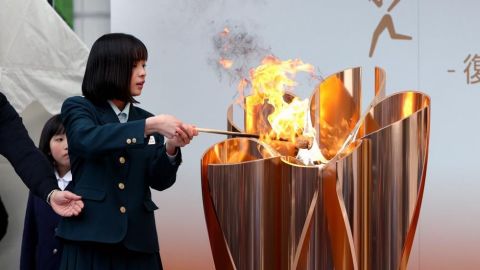 La llama olímpica se mostrará en Tokio