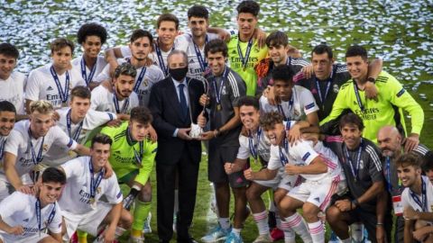 Real Madrid es campeón de la UEFA Youth League
