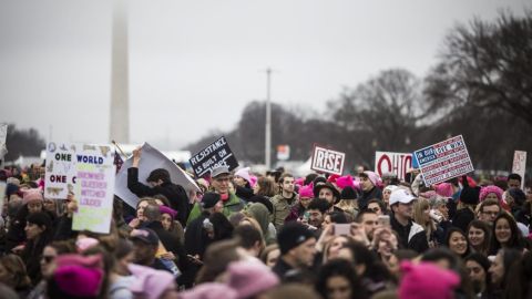 Convocan protestas en Washington con motivo del discurso de Trump