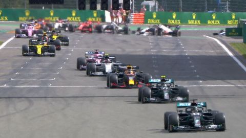 Hamilton refuerza su liderato al ganar en Spa-Francorchamps