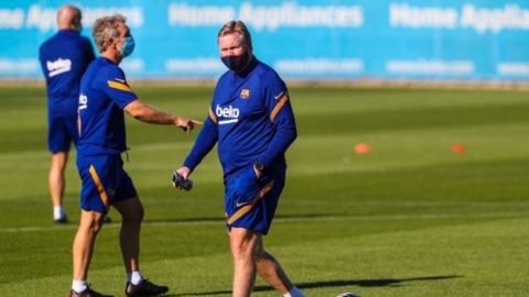 Messi, el gran ausente en el primer entrenamiento del Barcelona