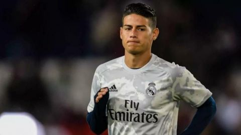 El Everton sería el destino de James Rodríguez