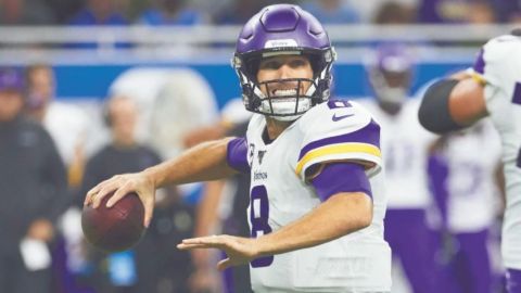 "Si me muero, me muero", dice quarterback de Vikings sobre el Covid-19