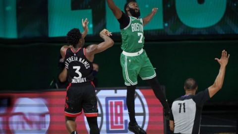 Con triple de Anunoby, Raptors reviven ante Celtics