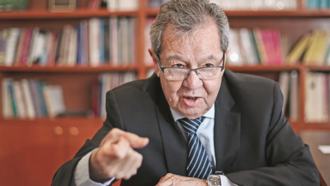 Muñoz Ledo va por presidencia de Morena