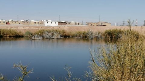 Se trabaja en el desazolve de la bóveda de Río Nuevo en Mexicali