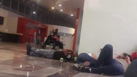 Aeropuerto de Tijuana paralizado, suspenden vuelos