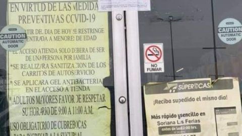 Continúan clausuradas tiendas Soriana en Tijuana