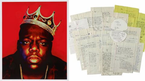 Vendida por casi 600.000 dólares la corona de plástico de Notorious B.I.G.