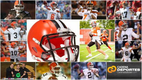 CADENA DEPORTES PODCAST: Los Cleveland Browns y su larga lista de quarterbacks